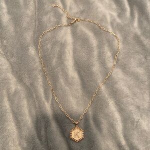 Gold plated necklace